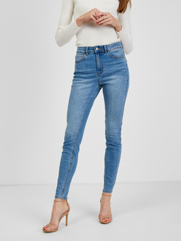 Orsay Světle modré dámské skinny fit džíny ORSAY