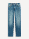 Celio Modré pánské straight fit džíny Celio C5
