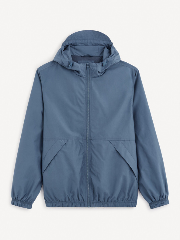 Celio Modrá pánská lehká bunda Celio Gunewbreak