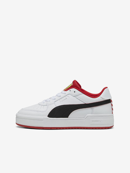 Puma Bílé kožené tenisky Puma Ferrari CA Pro