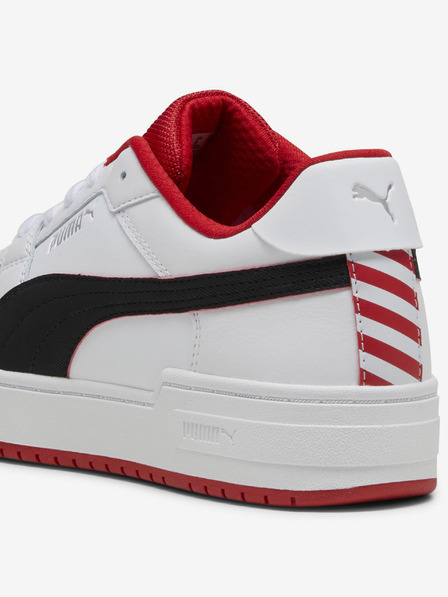 Puma Bílé kožené tenisky Puma Ferrari CA Pro