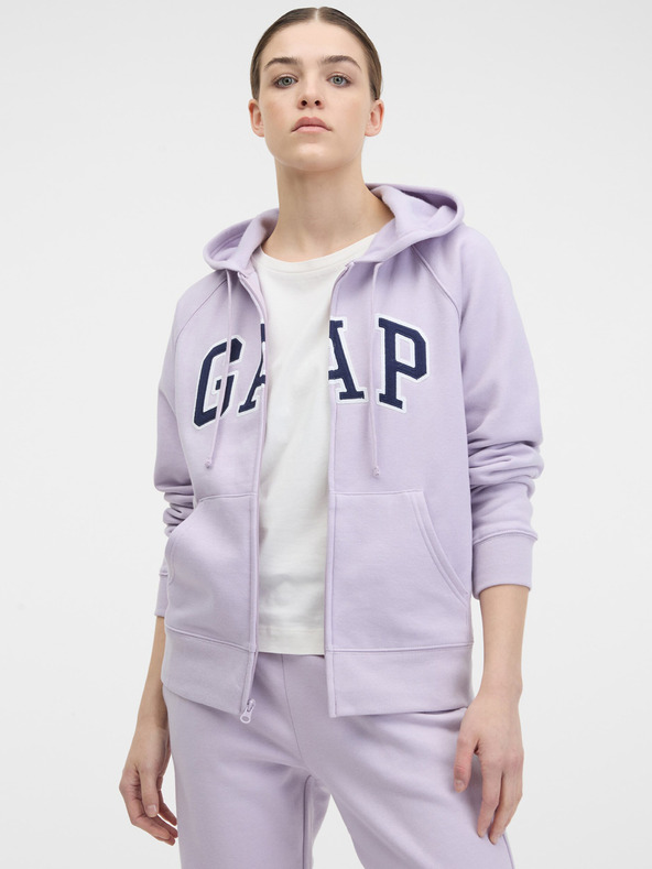 GAP Mikina s logem a fleece GAP