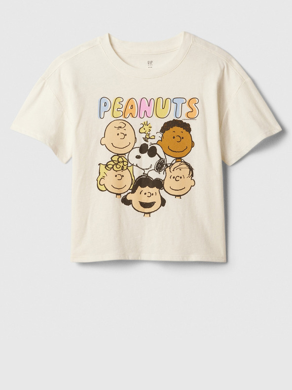 GAP Dětské tričko GAP & Peanuts Snoopy