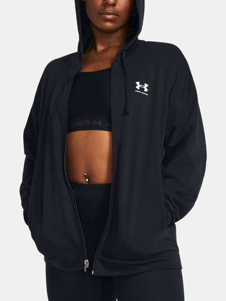 Under Armour Dámská mikina Under Armour UA Rival Terry OS FZ Hooded