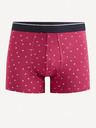 Celio Červené pánské vzorované boxerky Celio Mitch