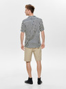 ONLY & SONS Tmavě modrá pruhovaná regular fit košile ONLY & SONS Wayne