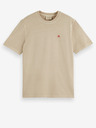 Scotch & Soda Béžové pánské tričko Scotch & Soda