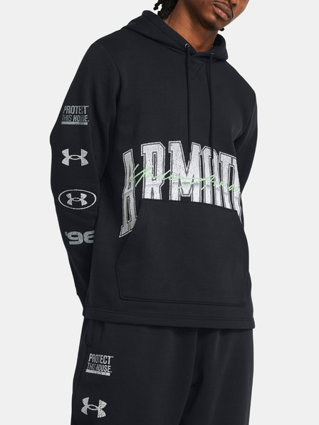 Under Armour UA Essential Flc Nov Hood Mikina