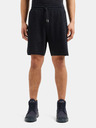 Armani Exchange Černé pánské teplákové kraťasy Armani Exchange