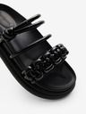Desigual Černé dámské pantofle Desigual Tubular
