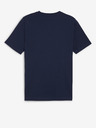 Puma Tmavě modré pánské tričko Puma Classics Small Logo Tee