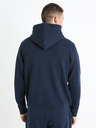 Celio Tmavě modrá pánská basic mikina Celio Fesix