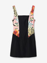 Desigual Černé dámské šaty Desigual x M. Christian Lacroix Marbella