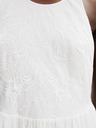 Desigual Bílé dámské midišaty Desigual x M. Christian Lacroix Romantic