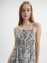 Vero Moda Zelené květované šaty VERO MODA Joa