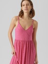 Vero Moda Růžové dámské vzorované šaty VERO MODA Camil