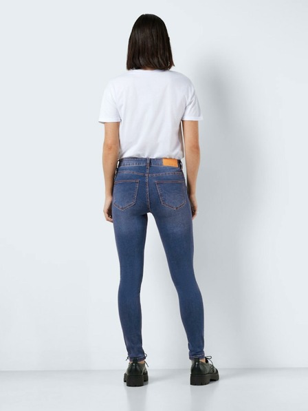 Noisy May Tmavě modré dámské skinny fit džíny Noisy May Billie
