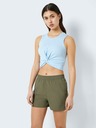 Noisy May Světle modrý dámský crop top Noisy May Twiggi