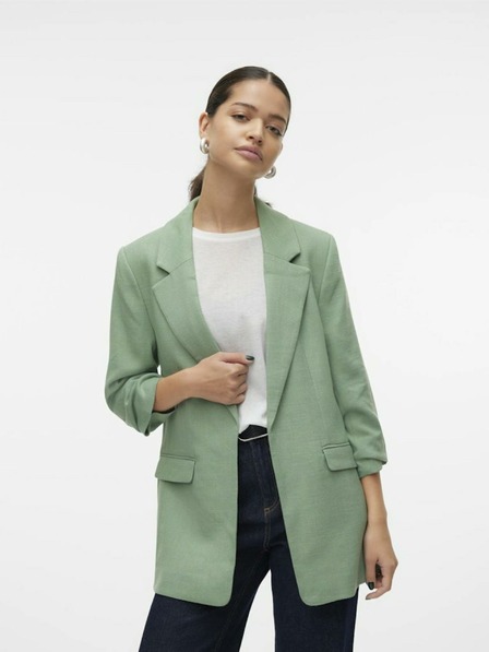 Vero Moda Tmavě zelené dámské sako Vero Moda Frida