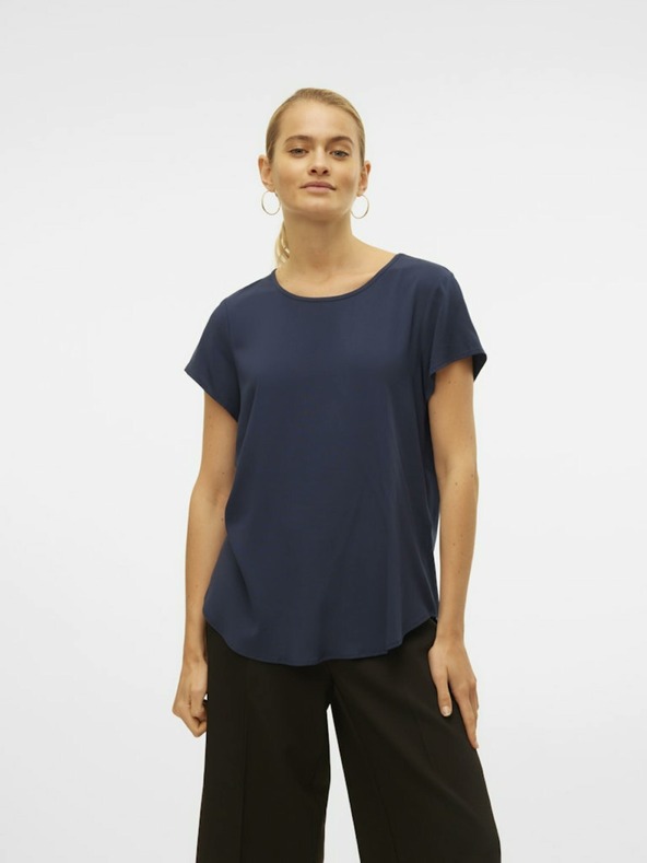 Vero Moda Tmavě modrá dámská halenka Vero Moda Bella
