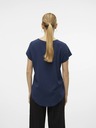 Vero Moda Tmavě modrá dámská halenka Vero Moda Bella