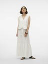 Vero Moda Bílá dámská maxi sukně Vero Moda Pretty