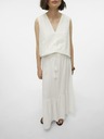 Vero Moda Bílá dámská maxi sukně Vero Moda Pretty