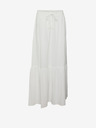 Vero Moda Bílá dámská maxi sukně Vero Moda Pretty
