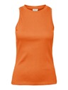 AWARE by VERO MODA Oranžové dámské žebrované basic tílko AWARE by VERO MODA Lavender