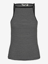 AWARE by VERO MODA Černé dámské pruhované tílko AWARE by VERO MODA Wett