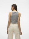 AWARE by VERO MODA Bílé dámské pruhované tílko AWARE by VERO MODA Wett