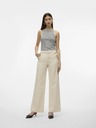 AWARE by VERO MODA Bílé dámské pruhované tílko AWARE by VERO MODA Wett