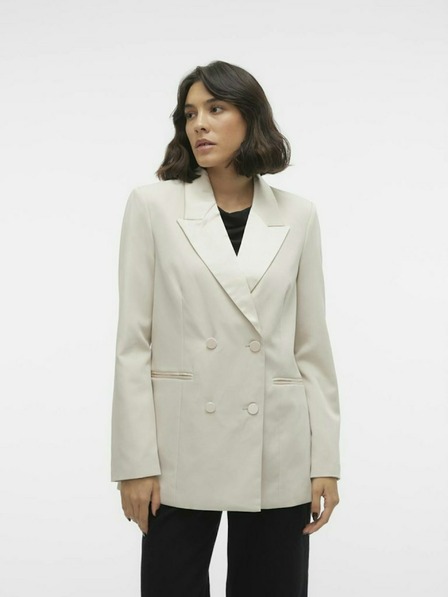 Vero Moda Krémové dámské sako VERO MODA Holly