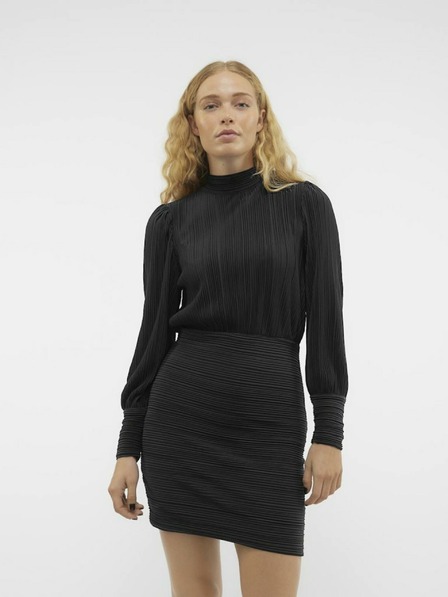 Vero Moda Černé dámské šaty VERO MODA Aurora