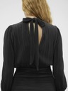 Vero Moda Černé dámské šaty VERO MODA Aurora