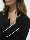 Vero Moda Černá dámská košile Vero Moda Bumpy