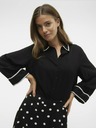 Vero Moda Černá dámská košile Vero Moda Bumpy