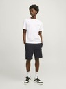 Jack & Jones Černé pánské teplákové kraťasy Jack & Jones Kane