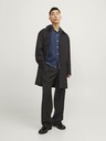 Jack & Jones Modrá pánská džínová košile s krátkým rukávem Jack & Jones Palma