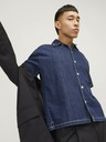 Jack & Jones Modrá pánská džínová košile s krátkým rukávem Jack & Jones Palma