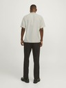 Jack & Jones Béžová pánská košile s krátkým rukávem Jack & Jones Aaron