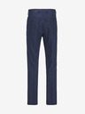 Jack & Jones Tmavě modré pánské lněné kalhoty Jack & Jones Riviera