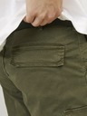 Jack & Jones Khaki pánské cargo kraťasy Jack & Jones Cole