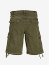 Jack & Jones Khaki pánské cargo kraťasy Jack & Jones Cole