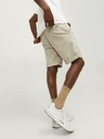 Jack & Jones Béžové pánské chino kraťasy Jack & Jones Bowie