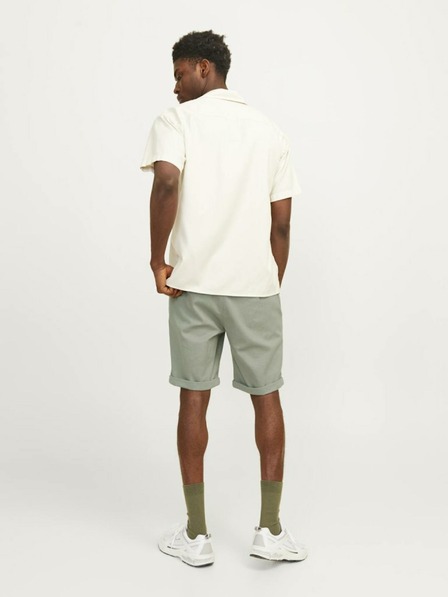 Jack & Jones Zelené pánské chino kraťasy Jack & Jones Fury