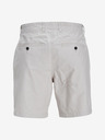 Jack & Jones Krémové pánské chino kraťasy s příměsí lnu Jack & Jones Ace