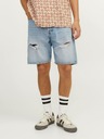 Jack & Jones Svěle modré pánské džínové kraťasy Jack & Jones Tony