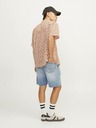 Jack & Jones Svěle modré pánské džínové kraťasy Jack & Jones Tony