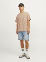 Jack & Jones Svěle modré pánské džínové kraťasy Jack & Jones Tony